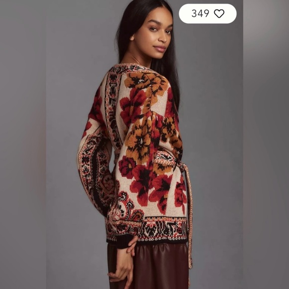 Farm Rio Winter Tapestry Cardigan— RE-LISTED - Picture 4 of 6